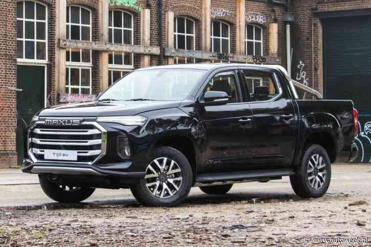 Maxus T90 EV: deze elektrische pick-up is nog dit jaar te bestellen