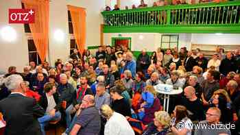 Bauarbeiter-Unterkunft wird umzäunt: Hitzige Einwohnerversammlung in Großlöbichau