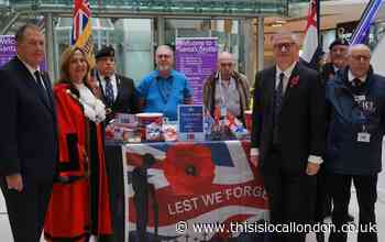 Romford shopping centre hosts Poppy Appeal launch