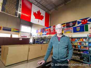Veteran's food bank in Edmonton struggling to keep up with bare shelves
