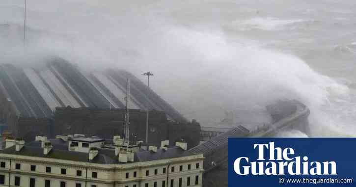 Storm Ciarán: schools closed and travel disrupted as winds and rain batter UK