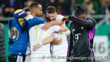 Sensation in Saarbrücken: FC Bayern fliegt aus dem DFB-Pokal