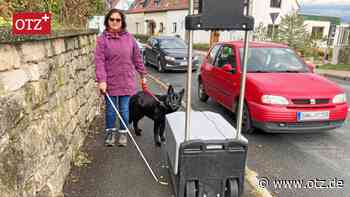 Immer wieder neue Hindernisse auf Jenaer Gehwegen