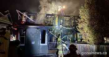 Fire significantly damages duplex on northwest Edmonton outskirts