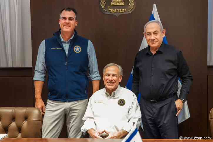 Gov. Abbott travels to Israel amid ongoing war with Hamas
