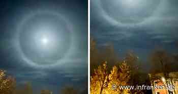 Mond-Halo über Franken gesichtet: Fotograf gelingt spektakuläre Aufnahme