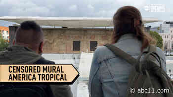 Provocative mural by renown Mexican artist censored in 1932 remains in public view at Olvera Street