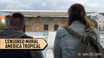 Provocative mural by renown Mexican artist censored in 1932 remains in public view at Olvera Street