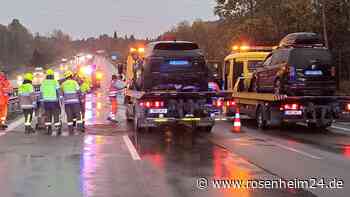 Schwerer Unfall auf A8 - Streckenabschnitt Richtung Salzburg komplett gesperrt