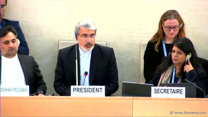 Outrage as Iran regime chairs United Nations Human Rights Council body despite 'alarming' abuses