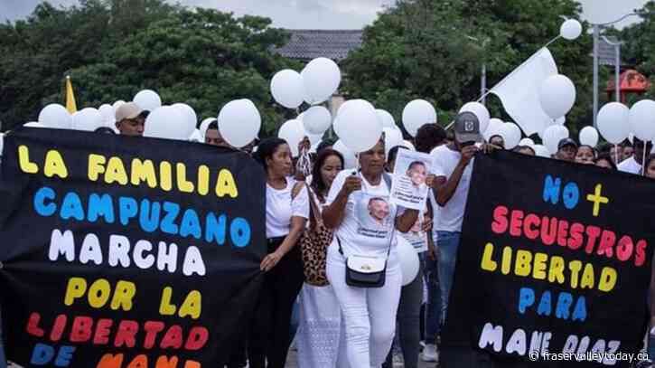 Colombia’s government says ELN guerrillas kidnapped the father of Liverpool striker Luis Díaz