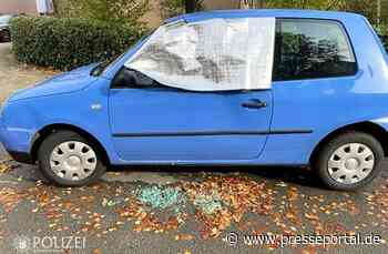 POL-PPWP: VW Lupo gerammt und abgehauen