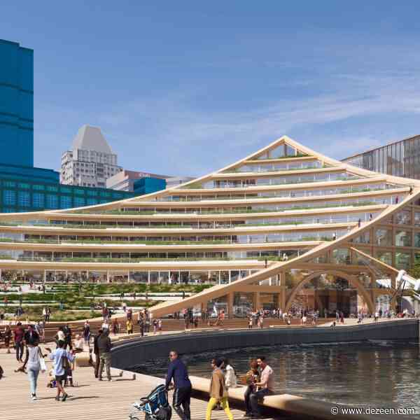 3XN to create stepped building for Baltimore's Inner Harbor