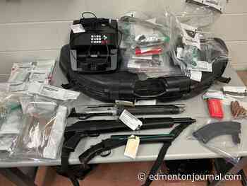 Edmonton man charged after St. Albert RCMP seize guns, drugs