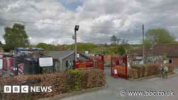 Man dies after being hit by lorry at garden centre