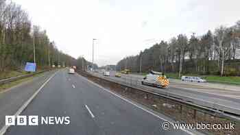 Overturned lorry shuts M27 Chilworth - Winchester M3 link road