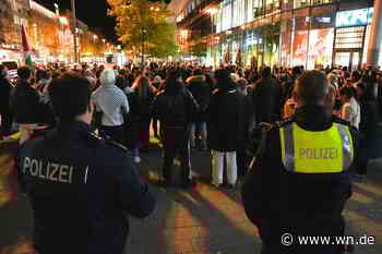 Pro-palästinensische Mahnwache am Hauptbahnhof