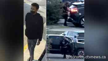 Police release photos of 2 males believed to have info about fatal shooting at Brampton school parking lot