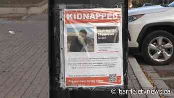 Incident caught on video in Barrie prompts the City's decision to remove all posters from utility poles