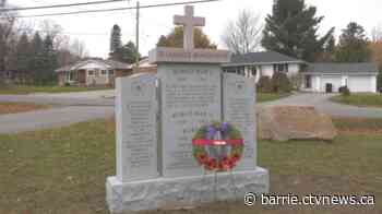 Former Warminster legion unveils new cenotaph with original top piece
