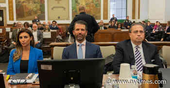 Eric and Donald Trump Jr. Testify in Fraud Trial, Casting Blame on Accountants