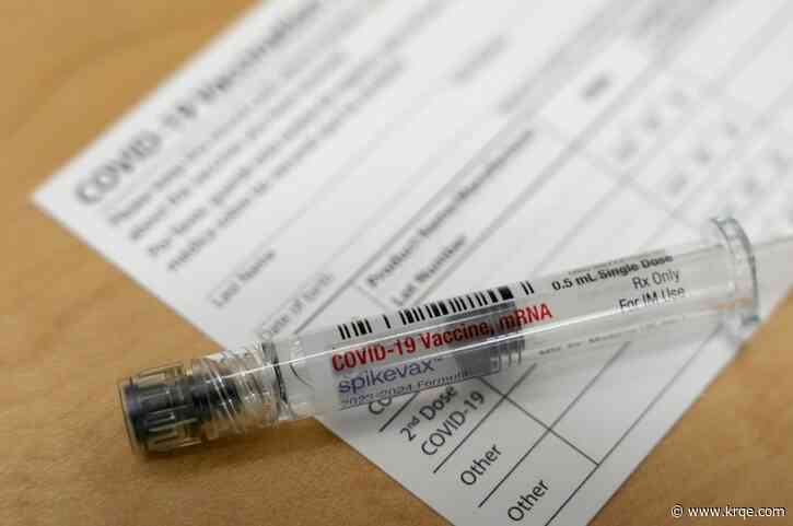 New Mexico seeing lower vaccine numbers for latest COVID-19 booster