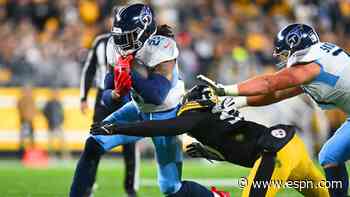 Steelers ride offensive changes, hand Titans first loss of Will Levis era