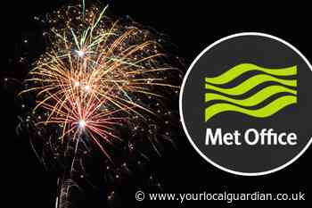 London weather: The Met Office fireworks night forecast