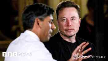Elon Musk and Rishi Sunak discuss deadly robots at AI summit