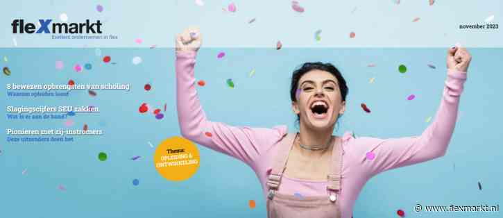 🔒 Flexmarkt digimagazine Opleidingen, november 2023