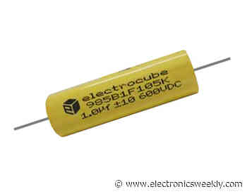 Film capacitors up to 10μF and 1kV handle surges in high power inverters without degrading