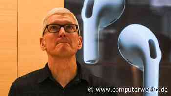Umsatz sinkt leicht: China-Flaute belastet Apple-Zahlen