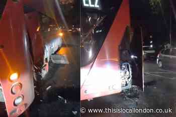 Longbridge Road, Barking crash: TfL probe as EL2 bus damaged