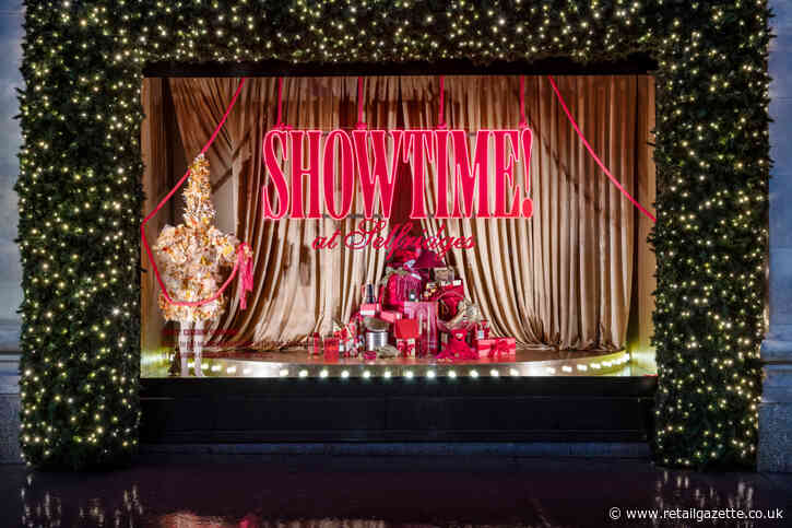 In pictures: Selfridges unveils theatrical Christmas window display