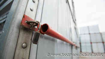 Food most targeted in supply chain thefts