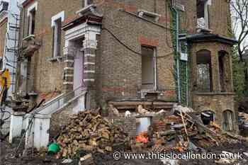 Woolwich labourer 'lucky to be alive' as building collapses