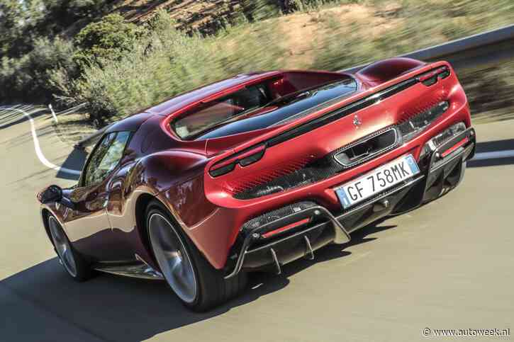 Meer dan de helft van alle nieuwe Ferrari’s is een hybride