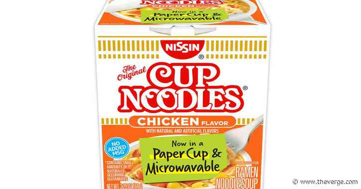 Soon you’ll be able to safely microwave Cup Noodles (you weren’t doing that, right?)
