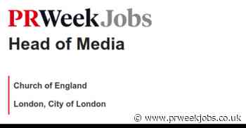Church of England: Head of Media – Lambeth Palace.