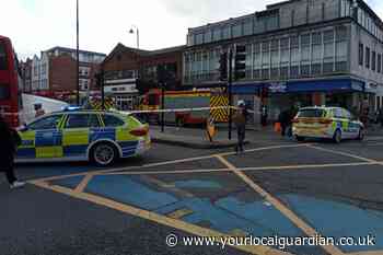 Tooting crash: Pictures from scene after woman hit by bus