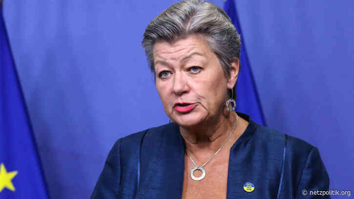 Lobbynetzwerk und Mikrotargeting: Ylva Johansson weicht Fragen im EU-Innenausschuss aus