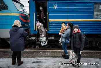 En Ukraine, près du front, le train 712 et le quai des larmes