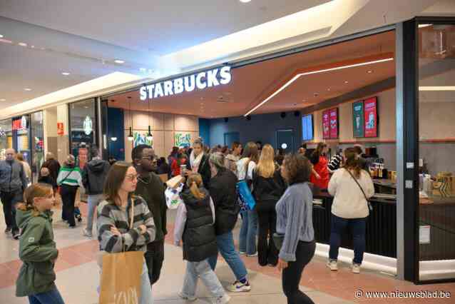 Koffieketen Starbucks opent twee nieuwe filialen in regio Antwerpen: meteen toeloop in Wijnegem