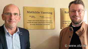 Vor 100 Jahren an der Uni Jena schikaniert – heute ehrend bedacht