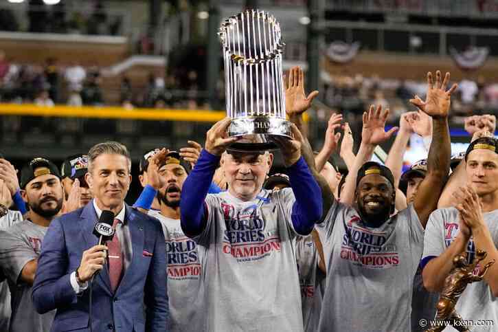 WATCH LIVE: Texas Rangers celebrate World Series win with parade