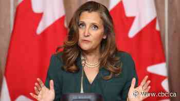 Alberta would need to negotiate international agreements if it quits CPP: Freeland