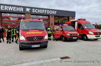 FFW Schiffdorf: Feuerwehr unterstützt bei Personensuche