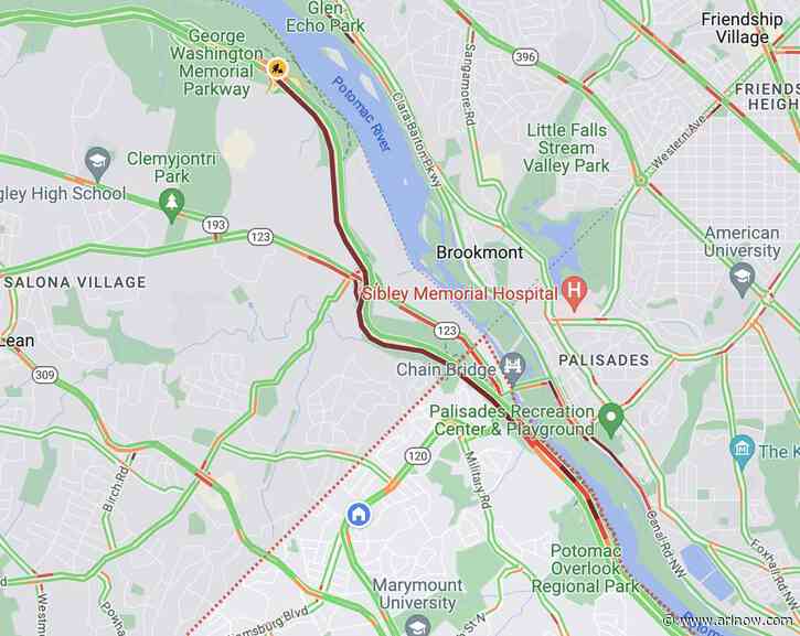 TRAFFIC ALERT: GW Parkway blocked by crash
