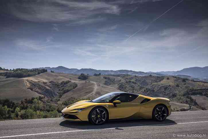 Ferrari’s hybrides halen ‘gewone’ modellen in