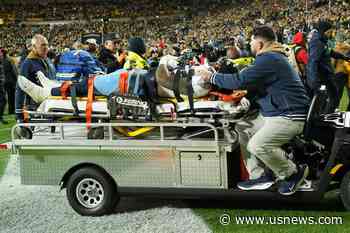 Titans' Treylon Burks in Concussion Protocol After Being Knocked Unconscious, Carted off Field